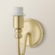 image 4 of ValueLights Binky Pair of Gold Rechargeable Wall Light Bases | Gold