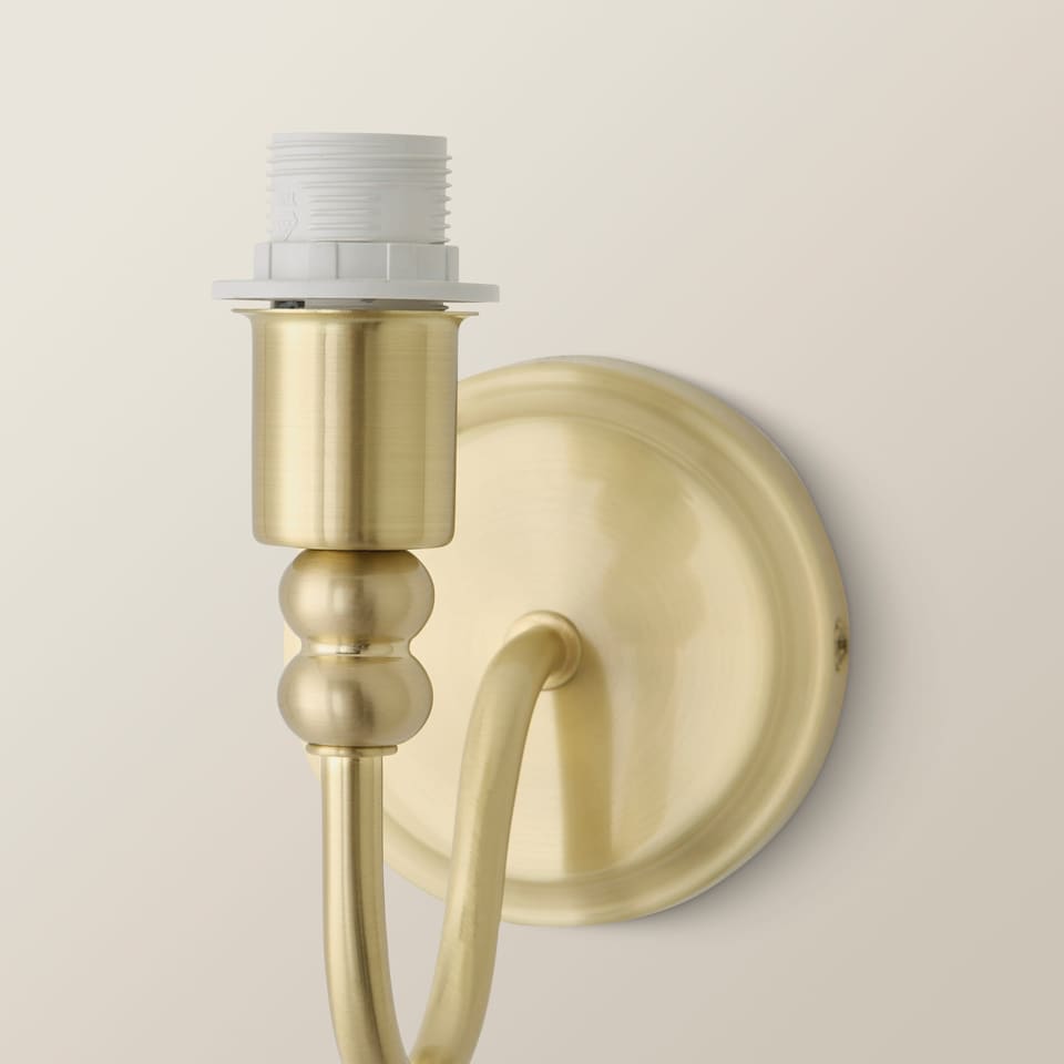 image 1 of ValueLights Binky Pair of Gold Rechargeable Wall Light Bases | Gold