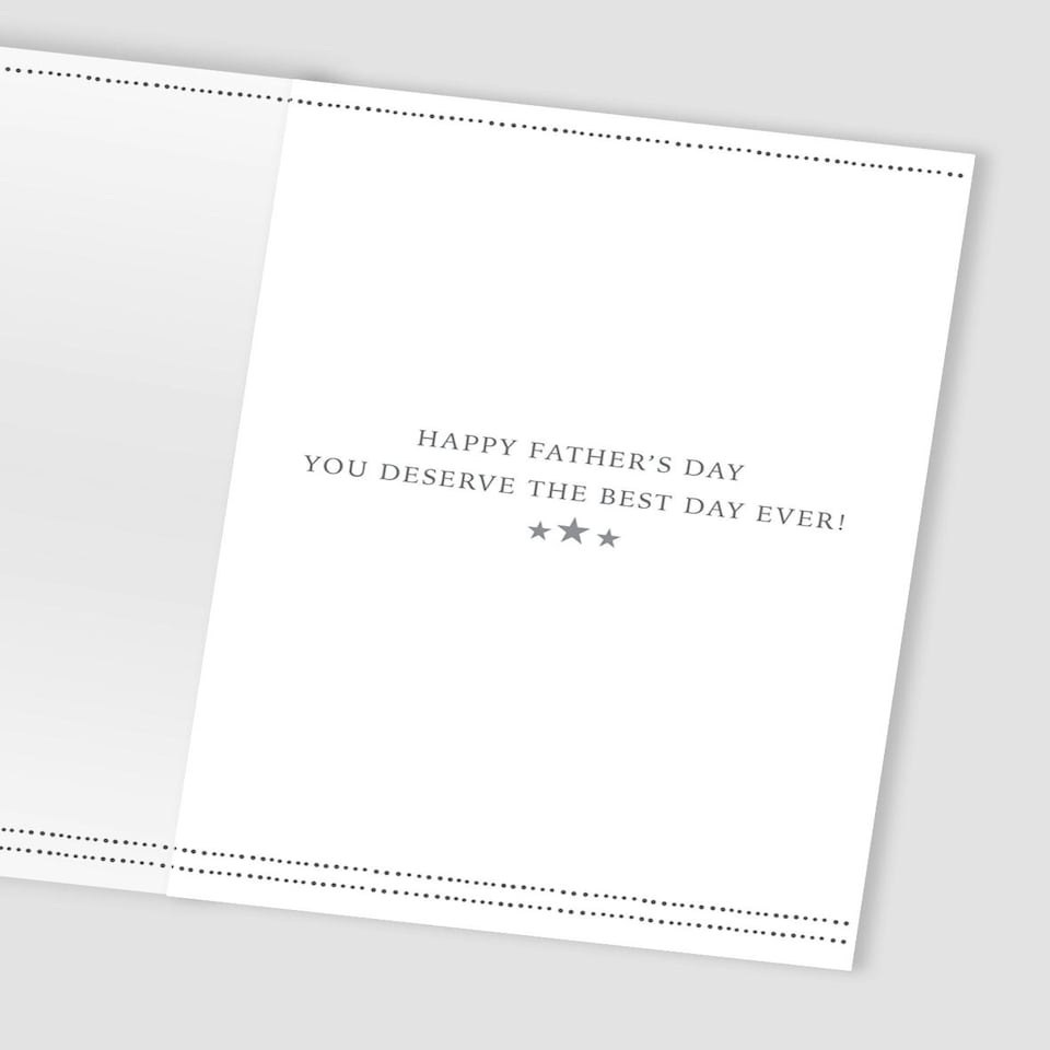 image 1 of You're One in A Million Dad Father's Day Card