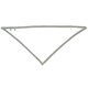 image 2 of Babybugz Reversible Bib - White/Heather Grey Melange - 0-18 months (Baby)