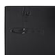image 3 of Interiors by Premier Cross Frame Wall Mirror Black
