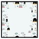 image 2 of Scandy doodle (Picture Frame) Grey | L