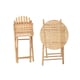 image 6 of Table set with 2 chairs Home ESPRIT 61 x 61 x 73 cm N/A