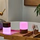 image 5 of Gingko Natural Wood Large Lemelia RGB Colour Changing Desk Lamp N/A | Ash Wood