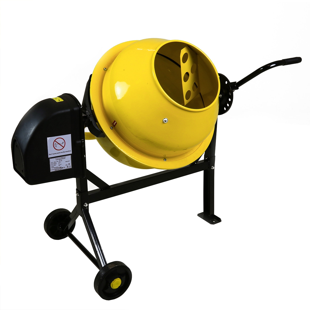Charles Bentley 63L 230V 220W Portable Cement Concrete Sand Mixer