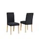 image 1 of Maiolo Fabric Dining Chairs - Set of 2