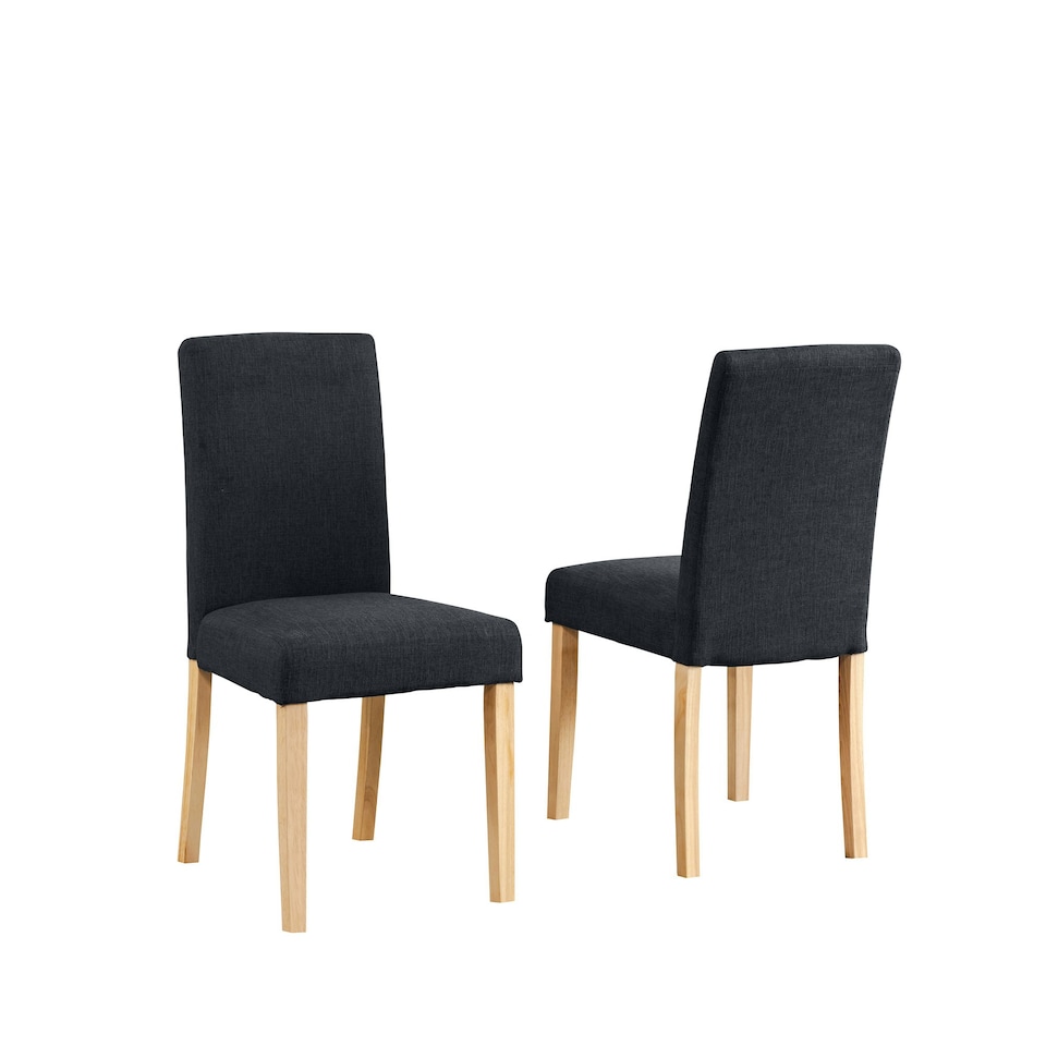image 1 of Maiolo Fabric Dining Chairs - Set of 2