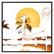 image 2 of Sunset (Picture Frame) Brown | Oak | S