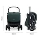 image 8 of MBX7 Plus Auto-Fold Stroller - Forest Green Green