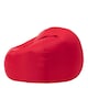image 5 of icon Classic Indoor Outdoor Bean Bag Red Bean Bag Chair Red | Red