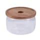 image 2 of Interiors By Premier Durable Multipurpose 860ml Storage Jar, Stylish Glass Jar With Lid For Counter, Airtight Storage Jars