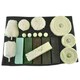 image 2 of 18pc Deluxe Polishing Kit Buffing Metal Car Caravan Spindle Drill Pad TE847