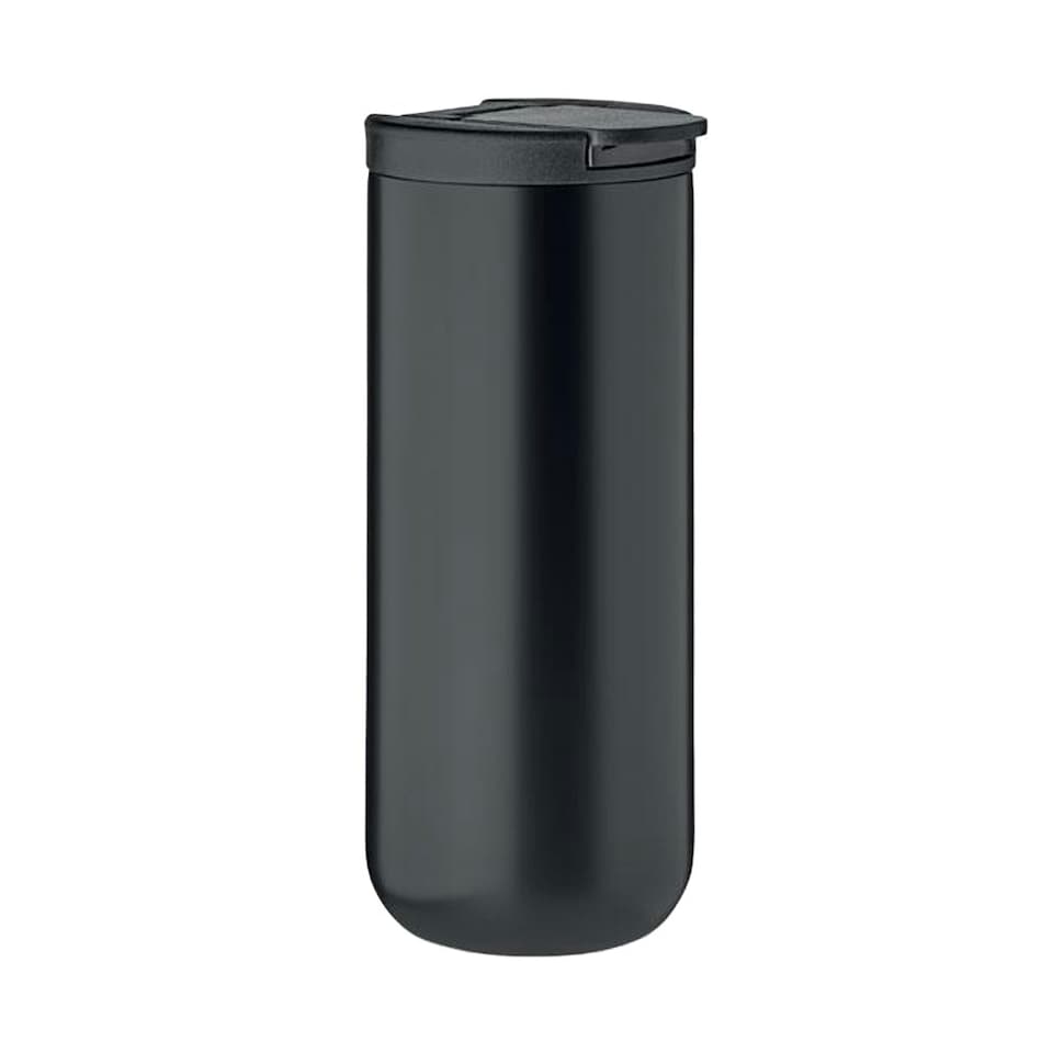 image 1 of MidOcean Redu Double-Walled 330 ml Bottle - Black - One Size Black | One Size