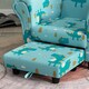 image 9 of AIYAPLAY Kids Sofa Set Toddler Armchair with Footrest, Children Chair, Blue