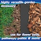 image 4 of Harbour Housewares 50gsm Weed Control Fabric - 1M x 10M (1 Roll) White
