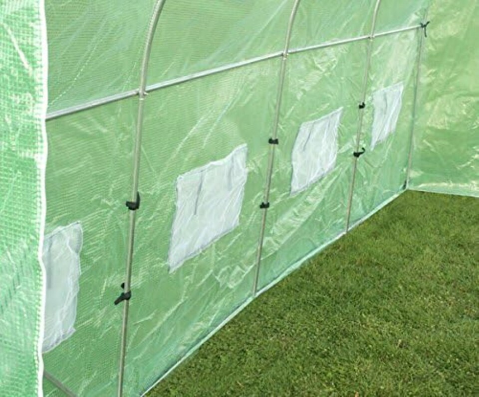 image 1 of Premium Polytunnel with Galvanised Frame 4m x 2m