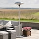 image 1 of 2.1kW Free Standing Outdoor Halogen Silver Patio Heater IP44