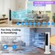 image 2 of PureMate 3L Evaporative Air Cooler, 3-in-1 Portable Tower Fan with Remote