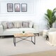 image 1 of LIVABLISS Freud-Modern High Pile Rug 200 x 275 cm | Ivory Off-White