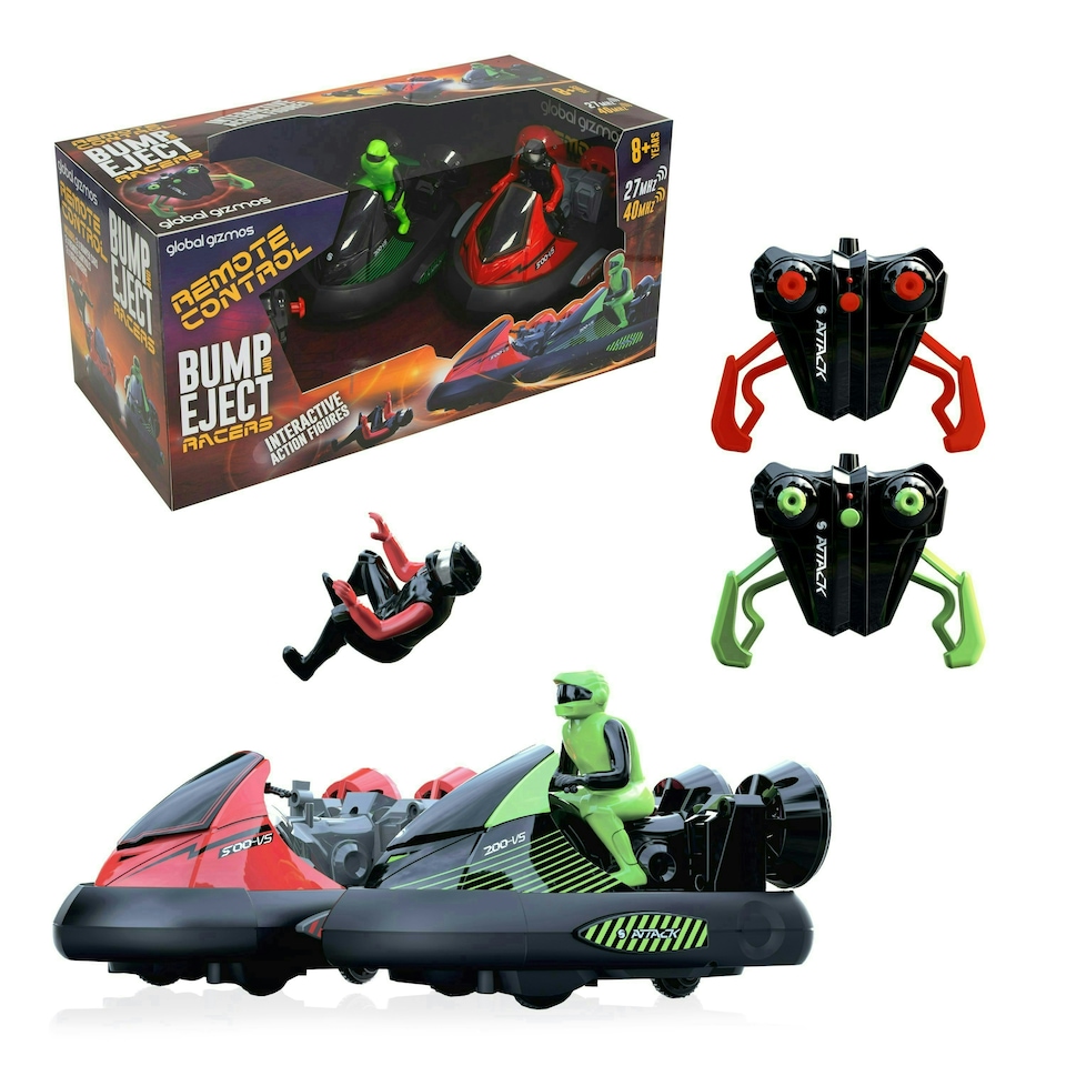 image 1 of R/C Bump 'n Eject Bumper Cars – Multiplayer 2.4Ghz