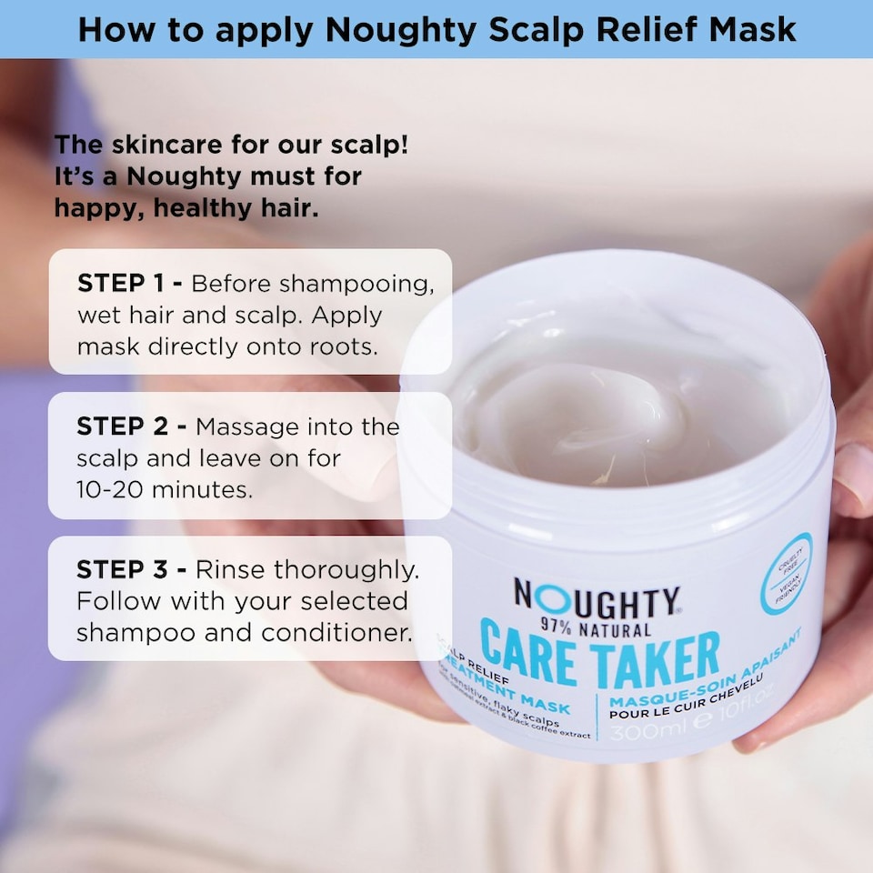 image 1 of Care Taker Scalp Relief Mask - 300ml