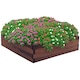 image 1 of Outsunny Wooden Raised Garden Bed Planter Grow Containers Flower Pot 80 x 80cm
