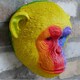 image 3 of Gifts Direct 2 U Rainbow Monkey Head Wall Ornament Multi