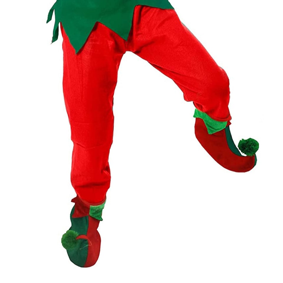 image 1 of Pack of 24 Elf Boots Red | One Size