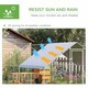 image 3 of PawHut Walk In Chicken Run Large Galvanized Chicken Coop w/ Cover 3 x 4 x 2m