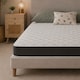 image 3 of Hybrid Mattress - Soft Feel, Memory Foam and Spring Support | Black | European Double
