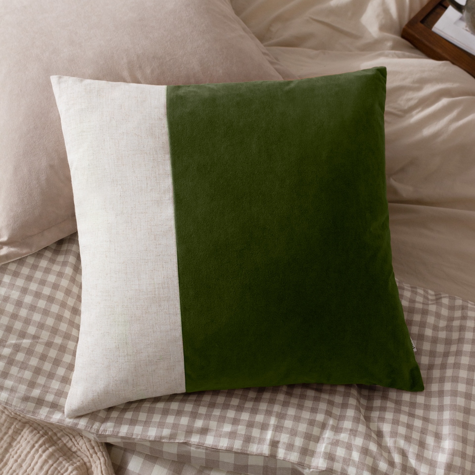 image 1 of Yard Morden Soft-Washed Velvet Cushion