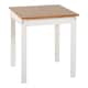 image 3 of Ludlow 1+2 Dining Set - White/Oak Lacquer White