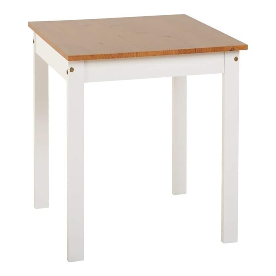 image 1 of Ludlow 1+2 Dining Set - White/Oak Lacquer White