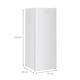 image 4 of HYE Freestanding Upright Freezer, 161 Litre, 54cm, White - RF01SDFR161W01 | White | 161 L