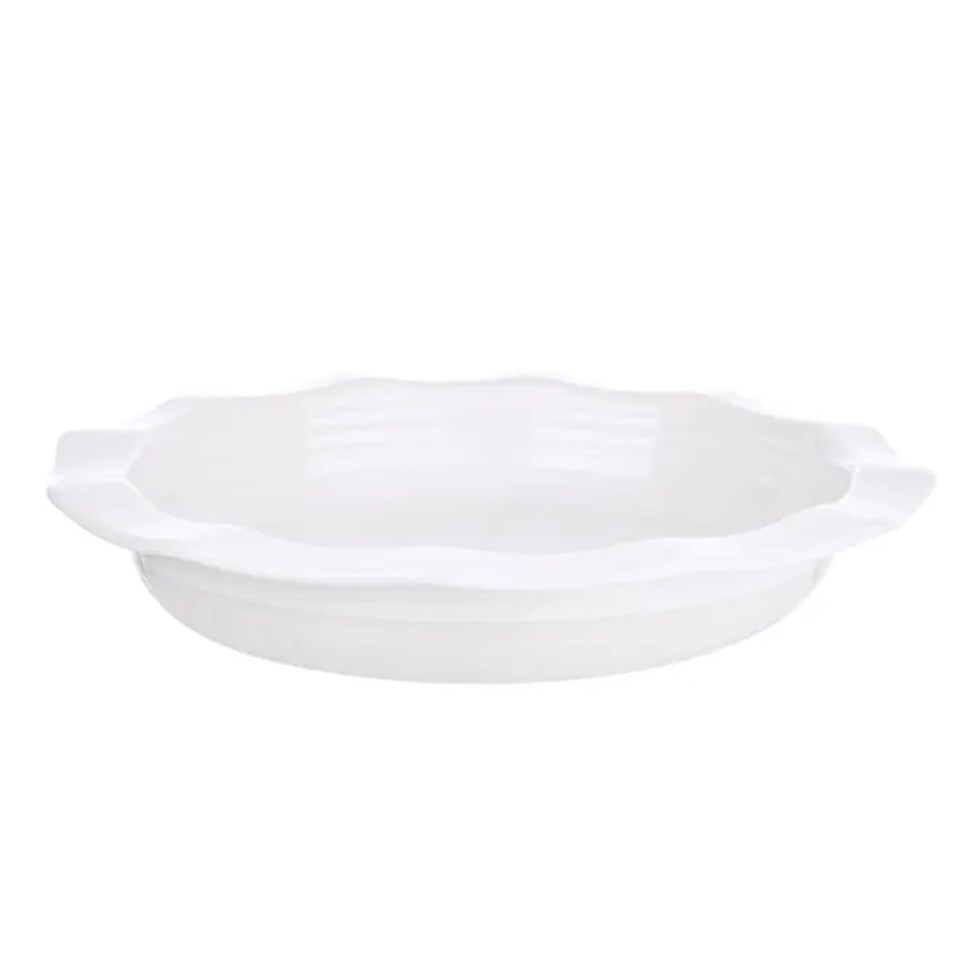 image 1 of Pie Dish: 24cm Fluted Round Pie Dish