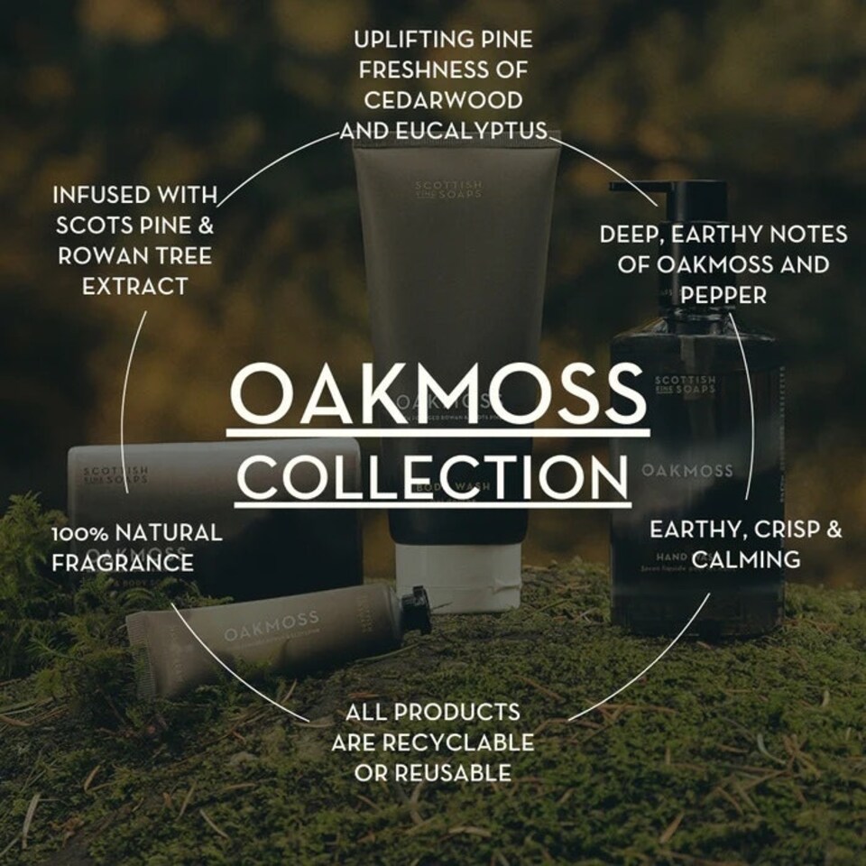 image 1 of Scottish Fine Soaps Company Oakmoss Body Wash 300ml