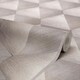 image 4 of Hex Wallpaper in Warm Grey Grey
