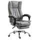 image 1 of Vinsetto Executive Office Chair Computer Desk Chair for Home w/ Footrest, Grey