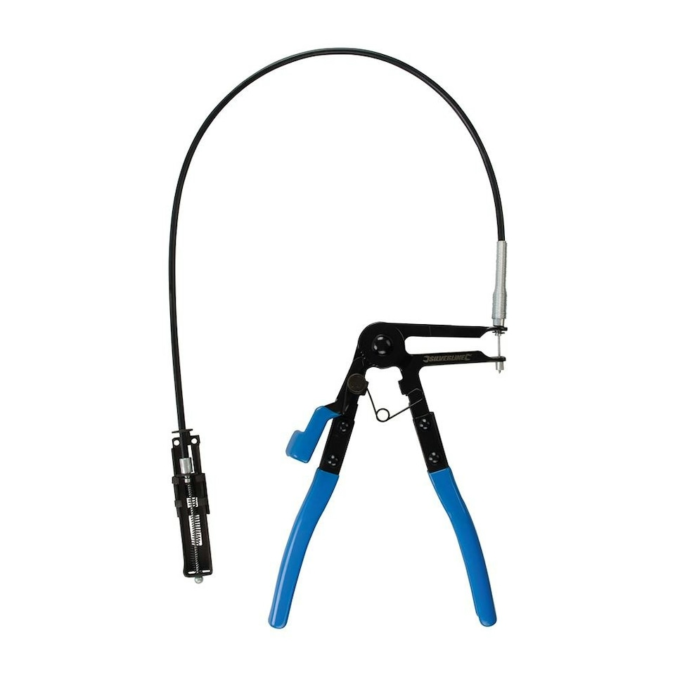 image 1 of Silverline - Flexible Ratchet Hose Clamp Pliers - 610mm