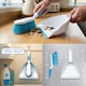 image 10 of Durable Bristles and Easy Sweep Dustpan and Brush Set