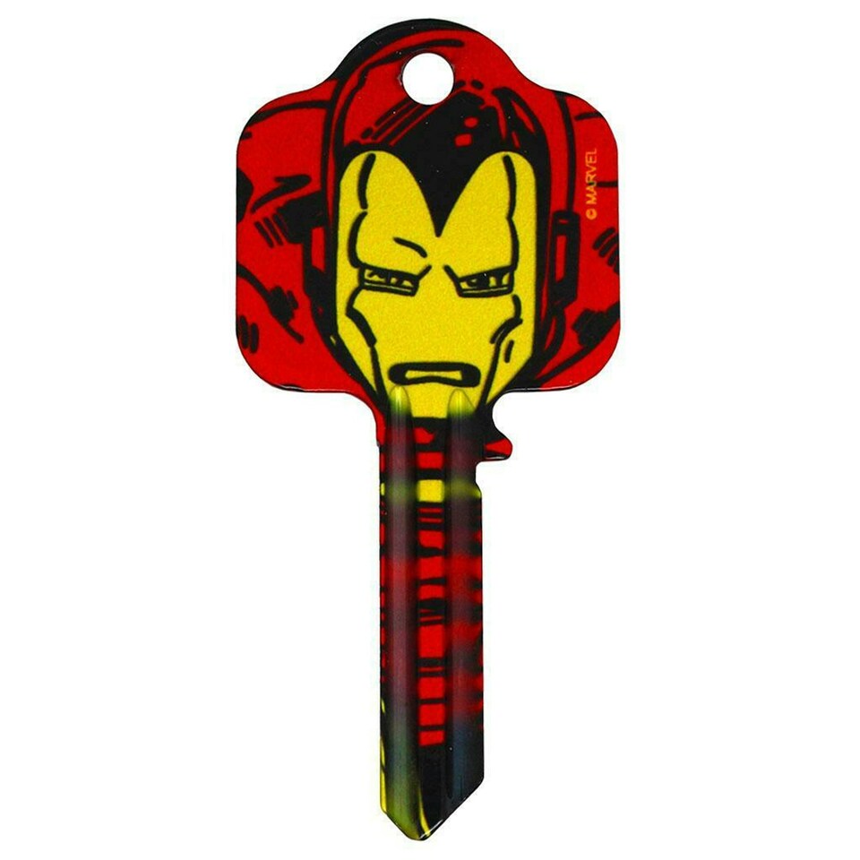 image 1 of Marvel Comics Iron Man Door Key - Multicoloured - One Size
