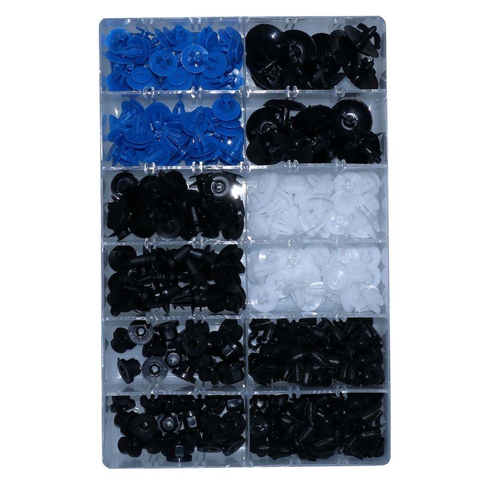 image 1 of Vauxhall Opel Trim Rivets Clips Retaining Retainer Grommet Clip 300pc Fixings