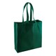 image 1 of Westford Mill Classic Fairtrade Shopper - Bottle Green - One Size Green