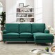 image 2 of Woodbury Reversible Corner Sofa - Green