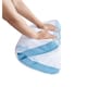 image 2 of Ezysleep Medium Support Air Flow Memory Foam Pillow Premium Supersoft and Thick | White