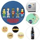 image 2 of Stranger Things Stickers - Multi-colour - One Size