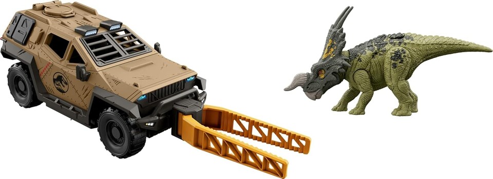 image 1 of Jurrasic World mission mayhem truck set