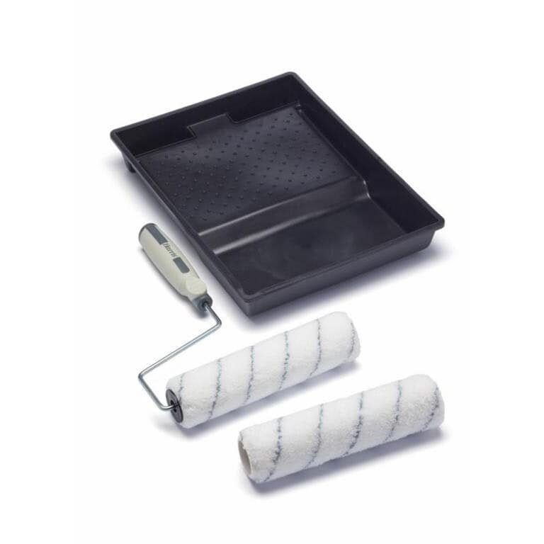 Harris Seriously Good Wall and Ceiling 9 Inch Roller Set - Black/White - One Size