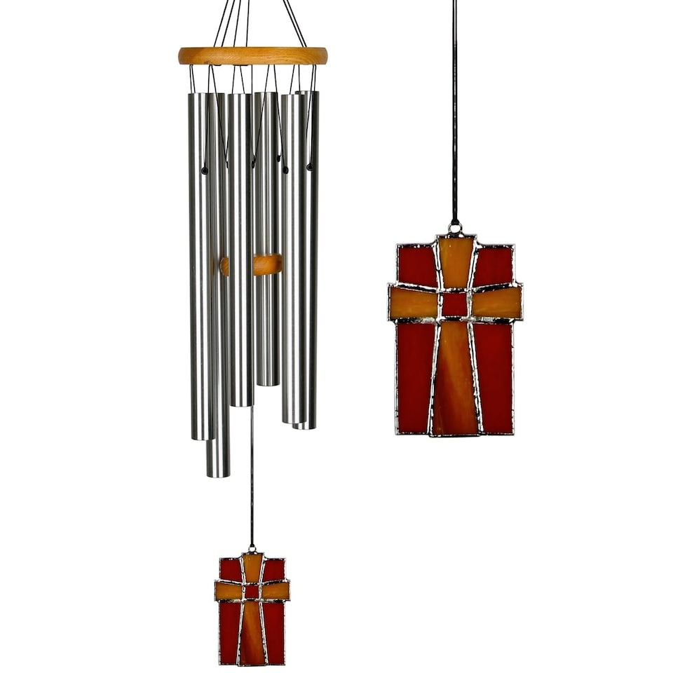 image 1 of Woodstock Outdoor Musical Amazing Grace Wind Chime