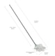 image 9 of JVL String Mop with 2 Replacement Heads, Grey